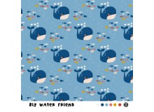 Bio Jersey Lillestoff - Big water friends